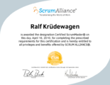 Ralf Krüdewagen-ScrumAlliance CSM Certificate.png